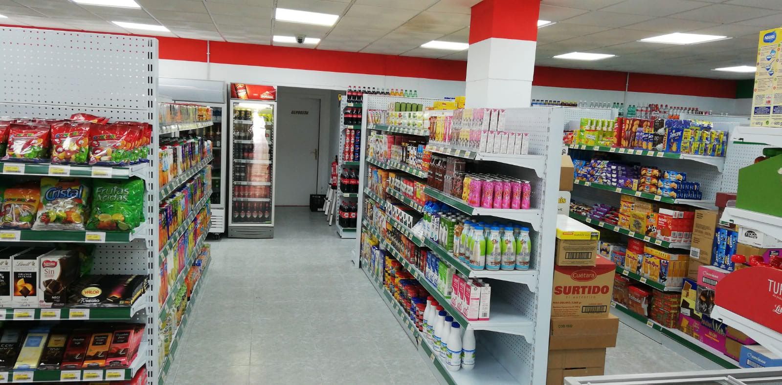 Instalación estanterías supermercado Canarias SMC